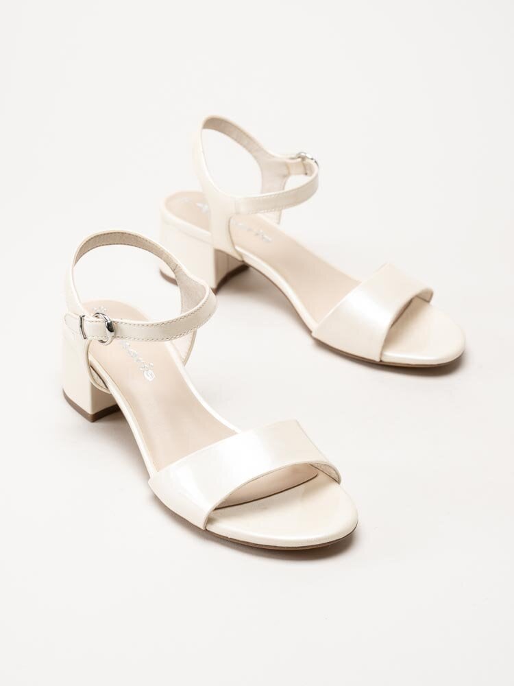 Tamaris - Off white sandaletter i lack