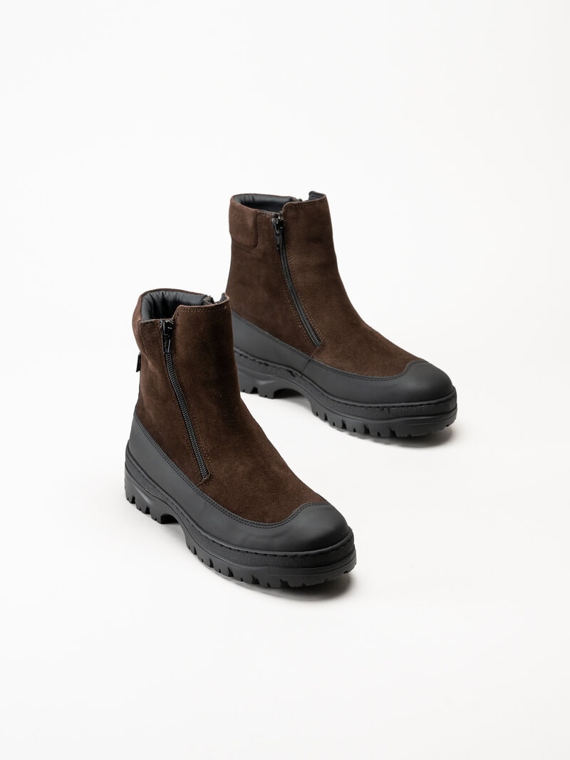 Ilves - Ilves Åbyn Lamb Alpi - Mörkbruna broddkängor i mocka