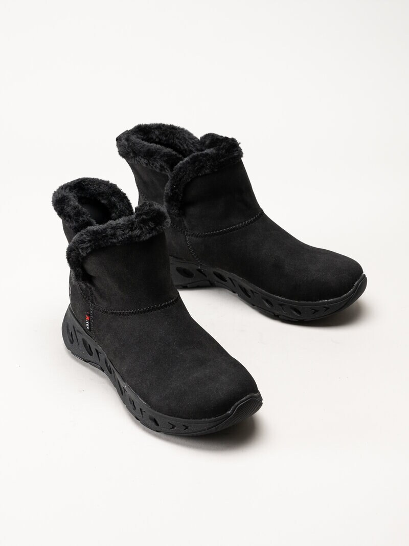 Rieker - Svarta varmfodrade boots