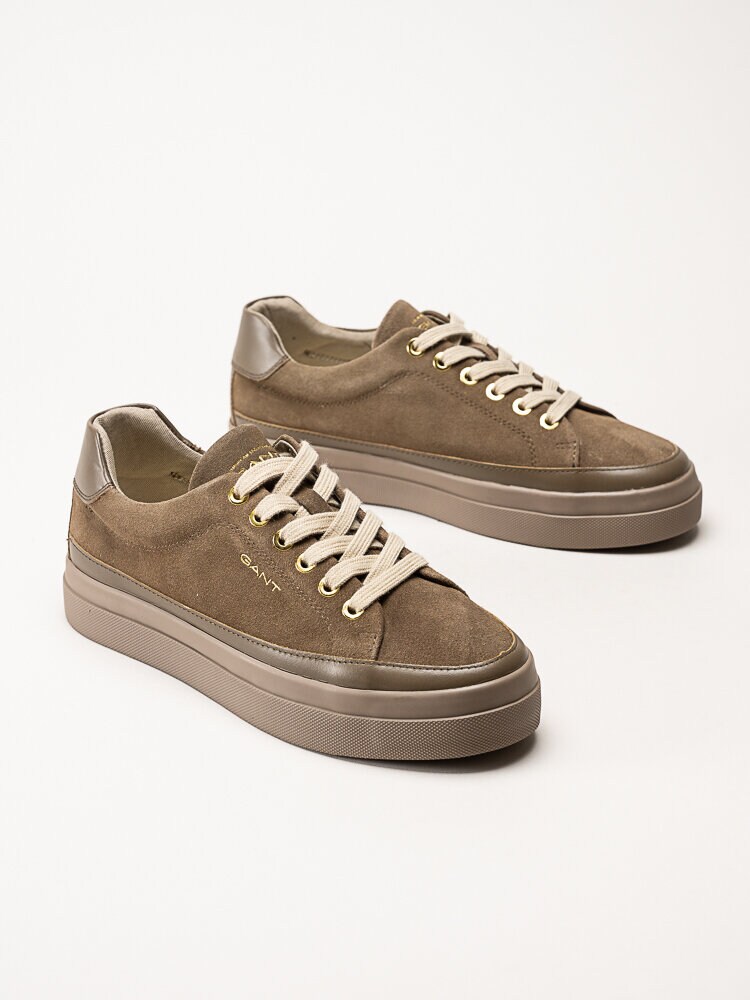 Gant Footwear - Avona Sneaker - Bruna sneakers i mocka