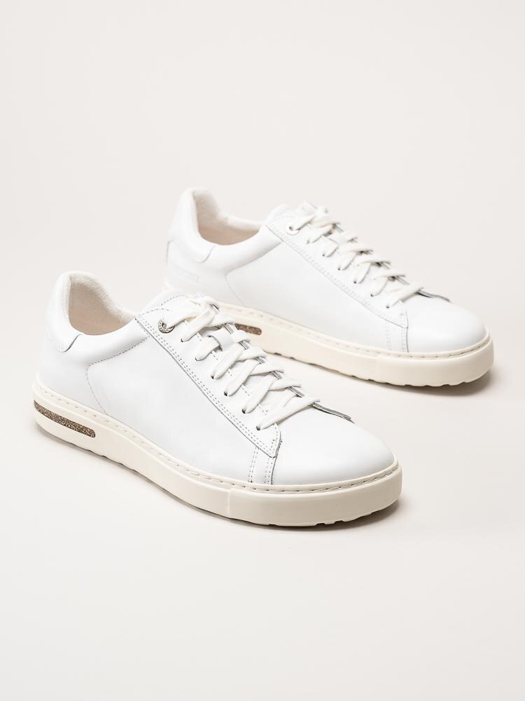 Birkenstock - Blend Low - Vita sneakers i skinn