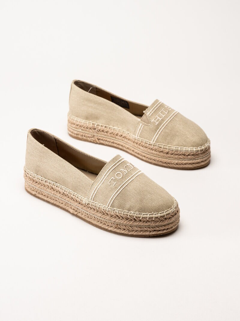 Tommy Hilfiger - Platform Espadrille - Beige espadrillos