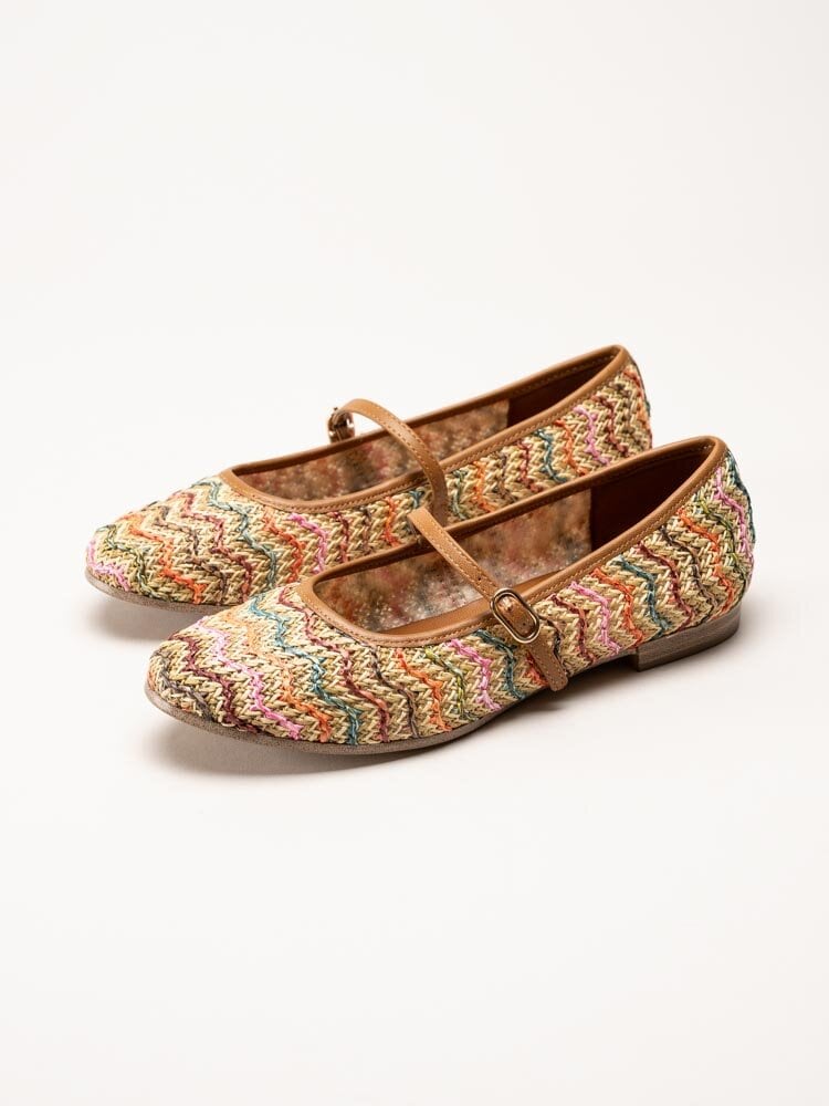 Tamaris - Multimönstrade ballerinaskor