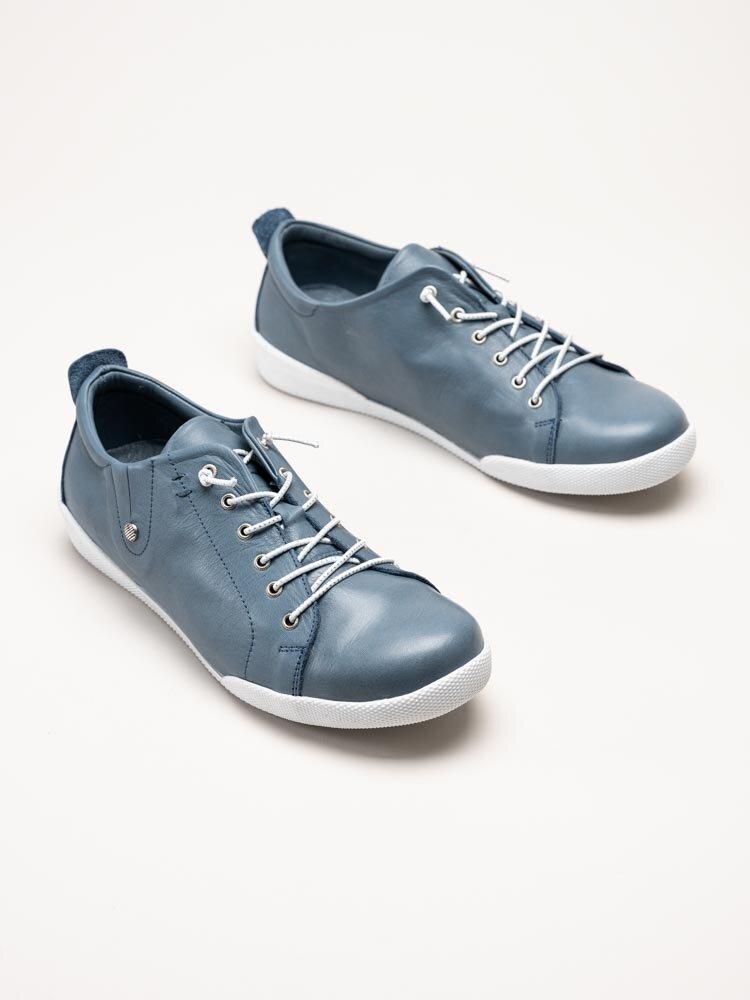 Charlotte of Sweden - Blå sneakers i skinn