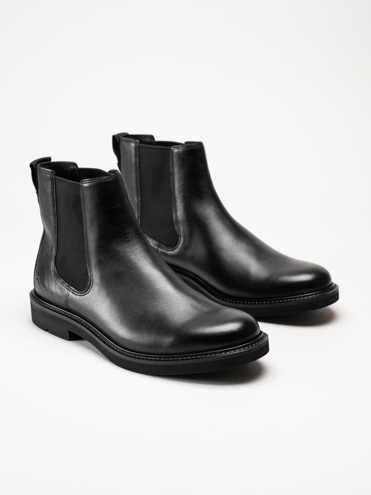 Ecco - Metro London Chelsea - Svarta chelsea boots i skinn