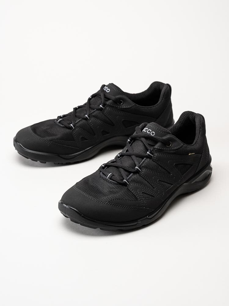 Ecco - Terracruise Lt M low GTX - Svarta snörskor med Gore-Tex