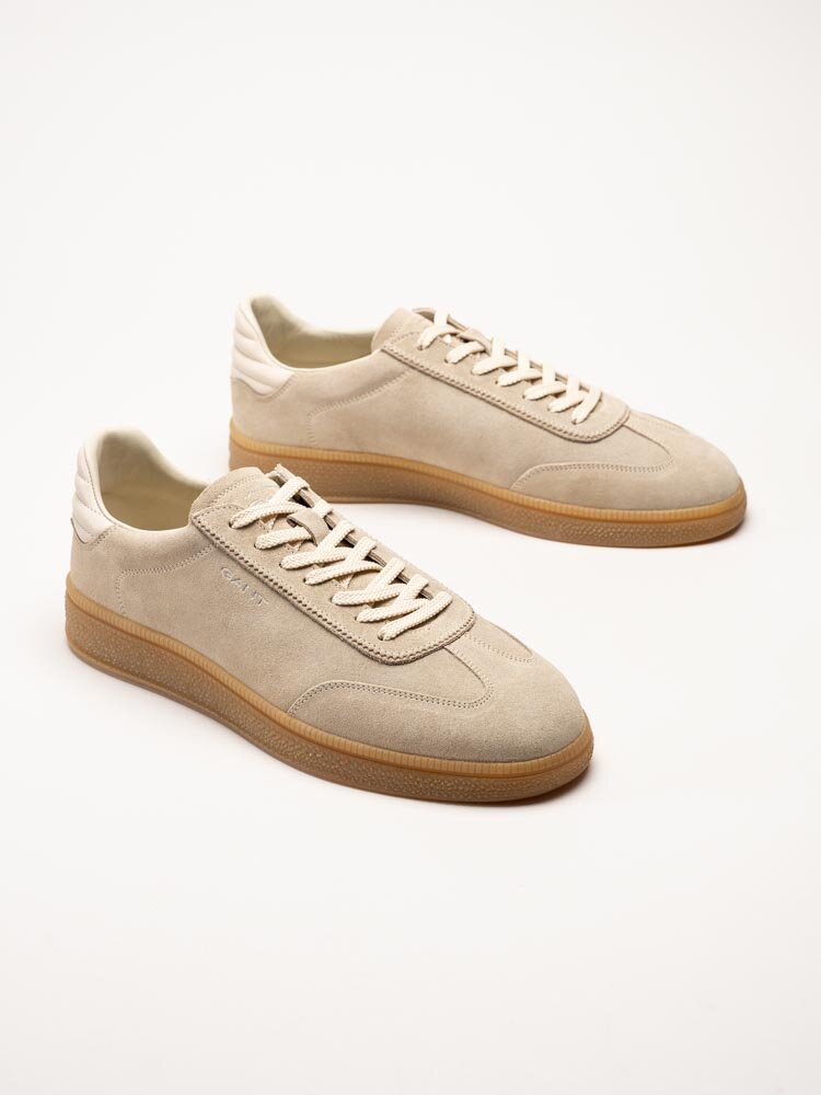 Gant Footwear - Cuzmo Sneaker - Beige sneakers i mocka
