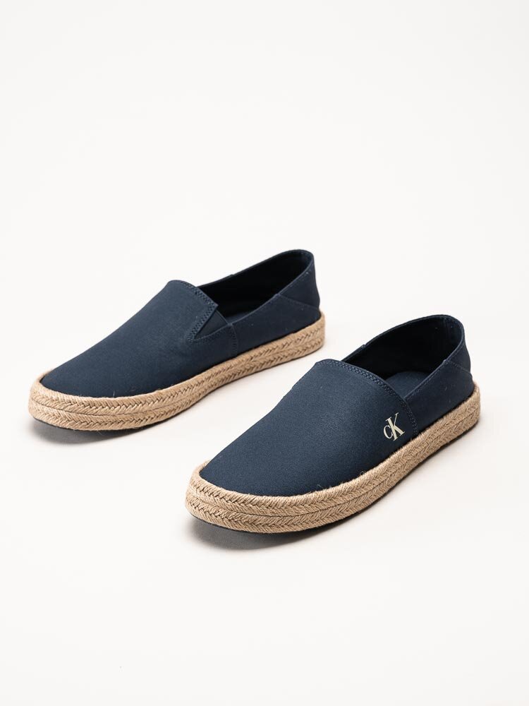 Calvin Klein - JAVI 1T - Navyfärgade slip on espadrillos