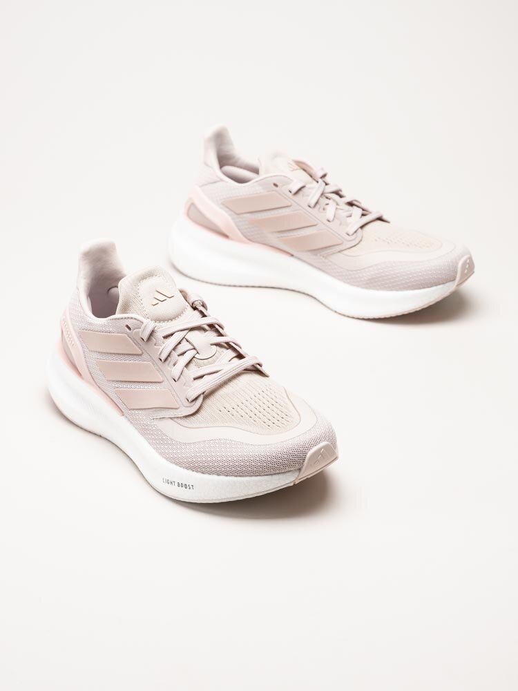 Adidas - Pureboost 5 W - Ljusrosa sneakers i textil
