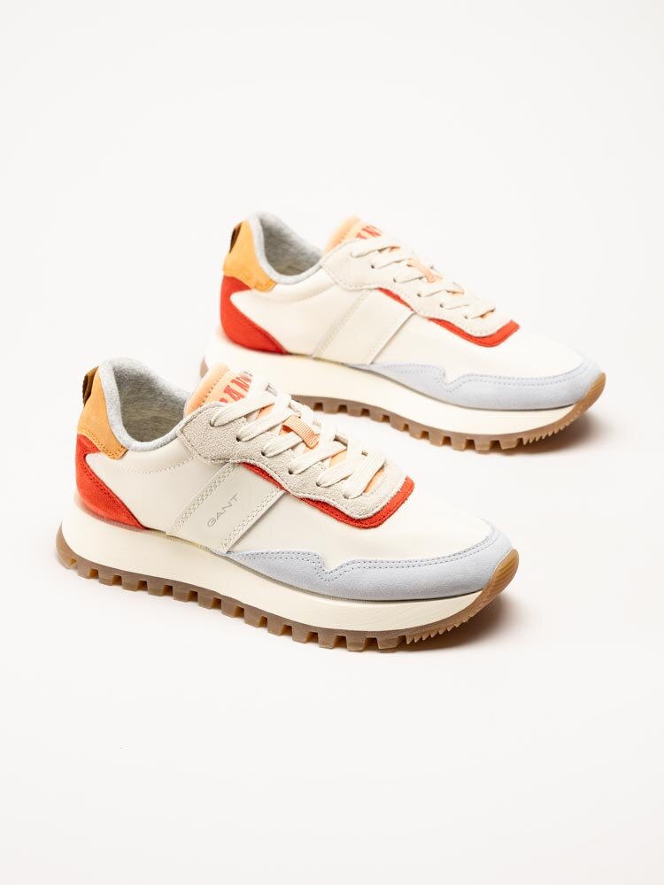 Gant Footwear - Caffay - Multifärgade sneakers i mocka och nylon