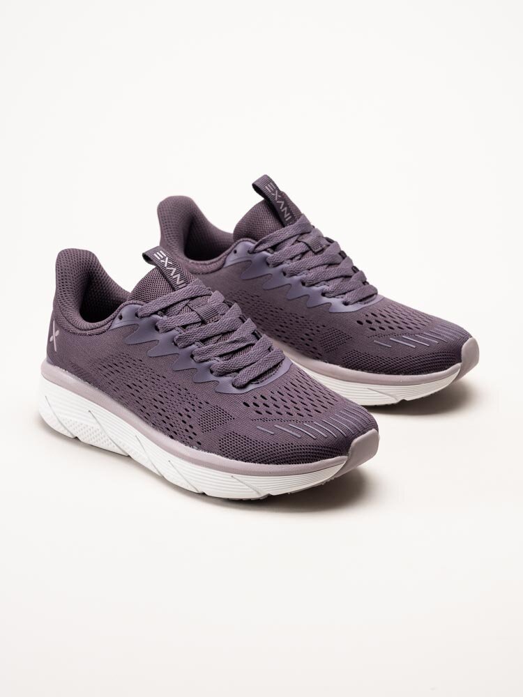 Exani - Aviator W - Lila sportiga sneakers i textil