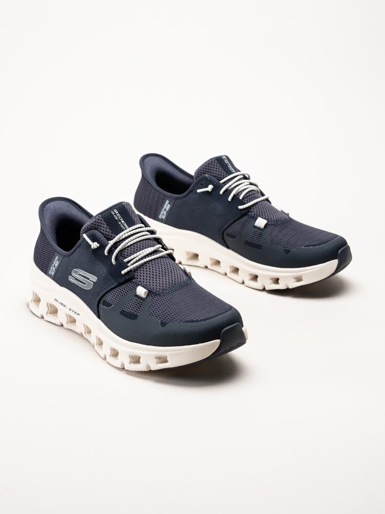 Skechers - Slip-Ins Glide-Step Pro - Mörkblå slip-ins sportskor i textil
