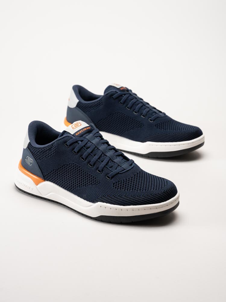 Skechers - Corliss - Dorset - Mörkblå sneakers i textil