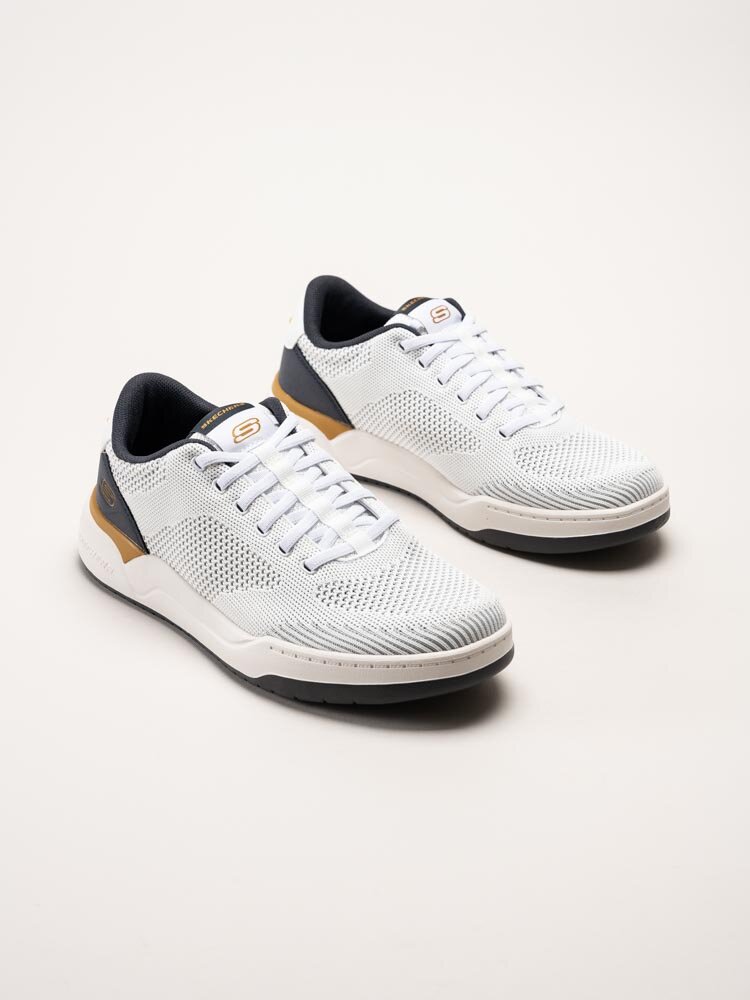 Skechers - Corliss - Dorset - Vita sneakers i textil