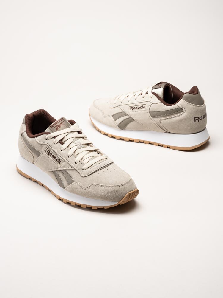 Reebok - Glide - Beige sneakers i mocka