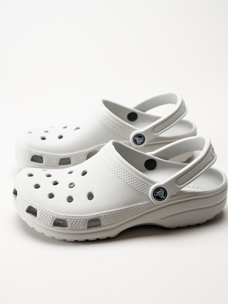 Crocs - Classic Clog Solids - Grå badtofflor