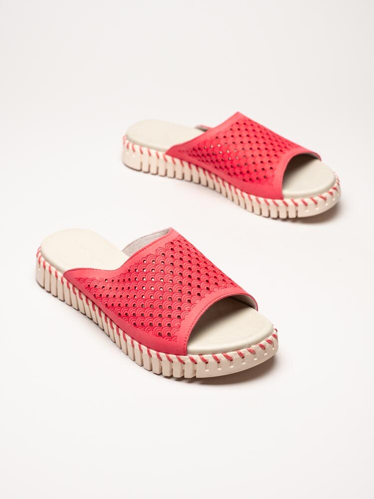 Ilse Jacobsen - Tulip1375 - Korallfärgade slip in sandaler
