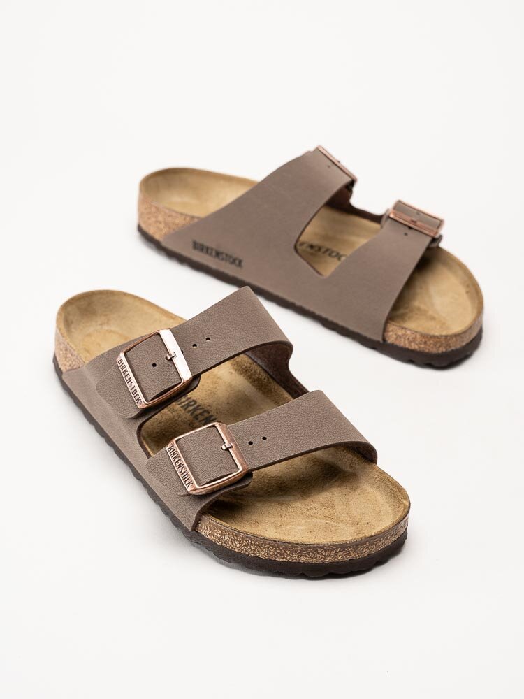 Birkenstock - Arizona Regular - Bruna slip in sandaler