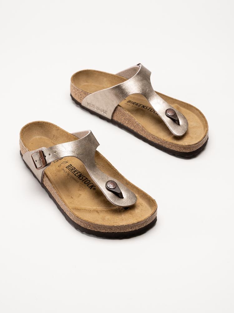 Birkenstock - Gizeh regular - Guldiga slip n sandaler