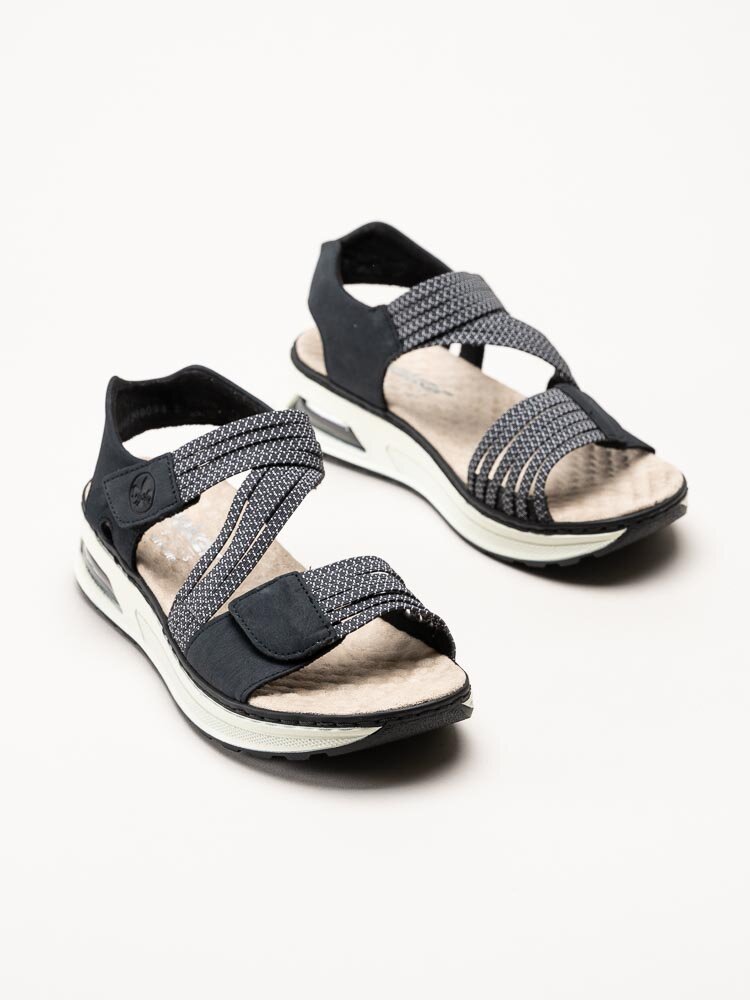 Rieker - Mörkblå sportiga sandaler