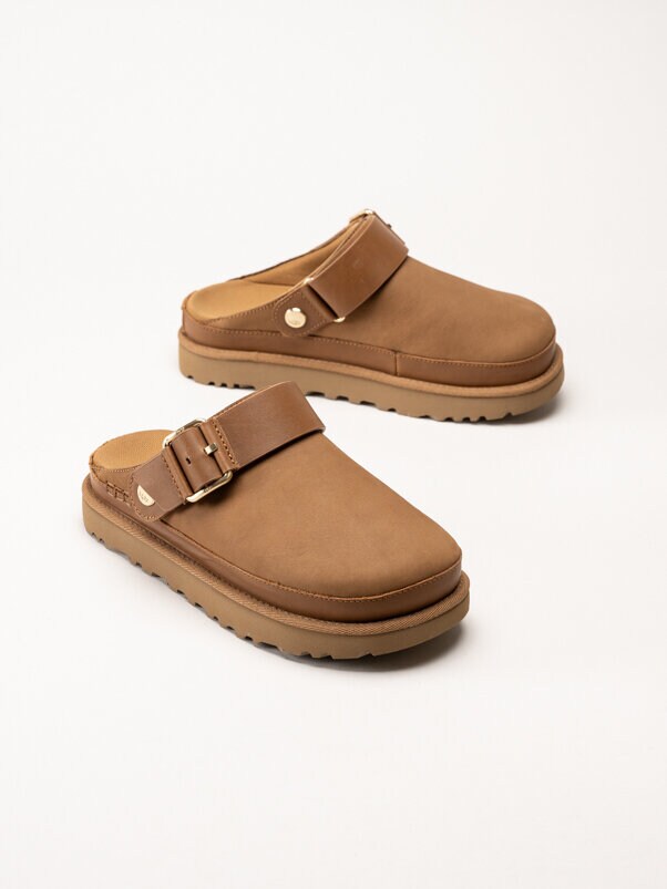 UGG - W Goldenstar Villa Clog - Bruna Clogs i nubuck