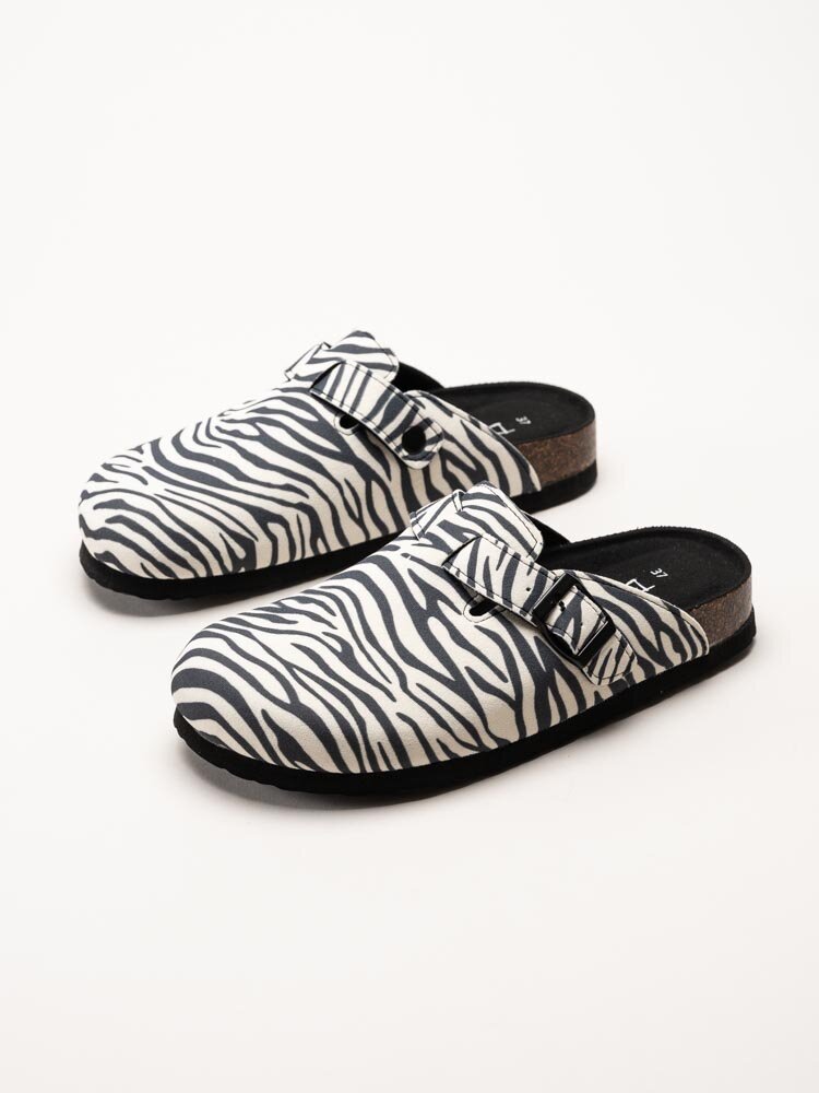Duffy - Zebramönstrade slip in sandaler