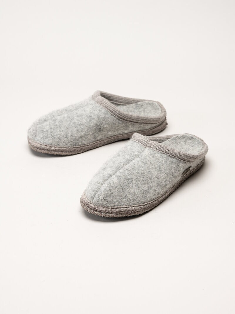 Ulle - Ulle Original - Grå slip in ulltofflor