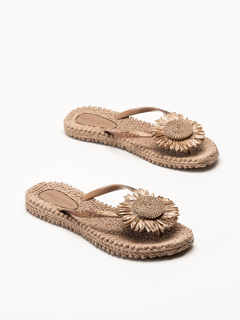 Ilse Jacobsen - Cheerful16F - Ljusbruna flip flops