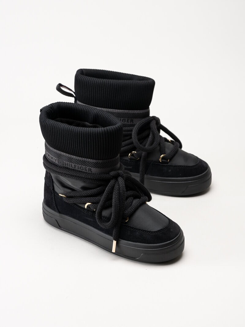 Tommy Hilfiger - TommyTech Snowboot - Svarta vinterboots