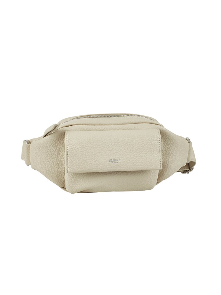 Ulrika Design - Bar Bumbag/Midjeväska - Ljusbeige bumbag - midjeväska i mjuk syntet