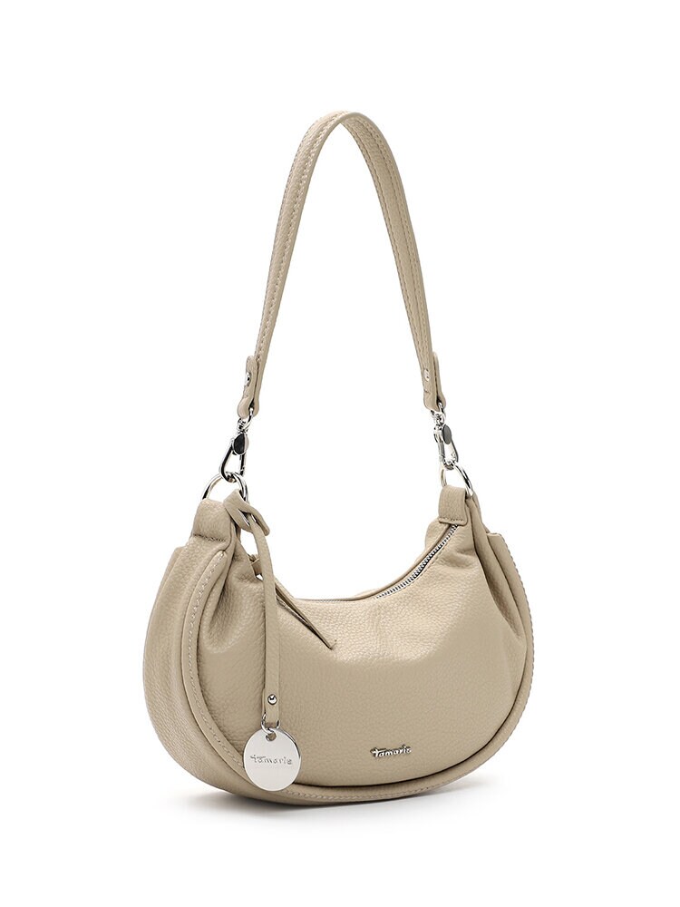 Tamaris bags - Felicitas påsväska medium - Beige påsväska med textilrem