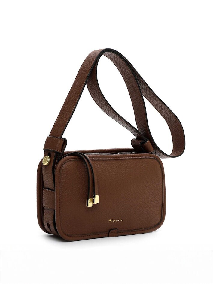 Tamaris bags - Galina Handbag zipper S - Brun handväska med struktur