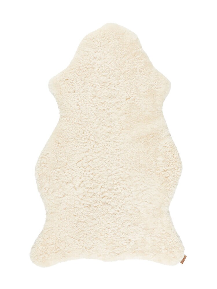 Shepherd - Ella korthårigt - Off white korthårig fårskinnsfäll