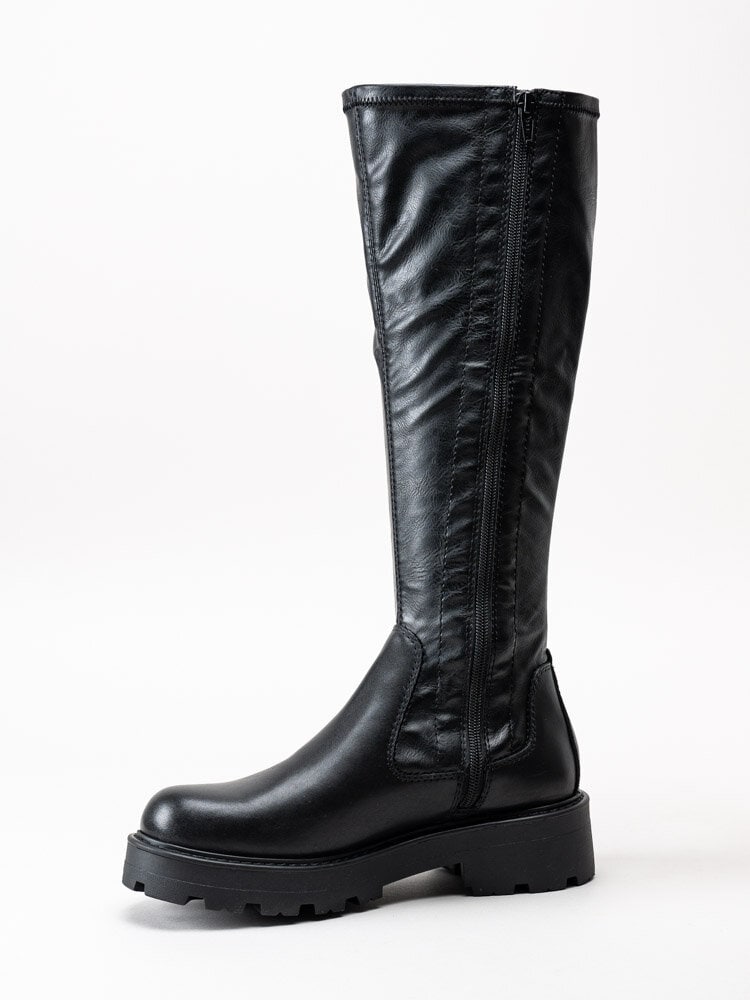 Vagabond - Cosmo 2.0 - Svarta höga boots i skinn