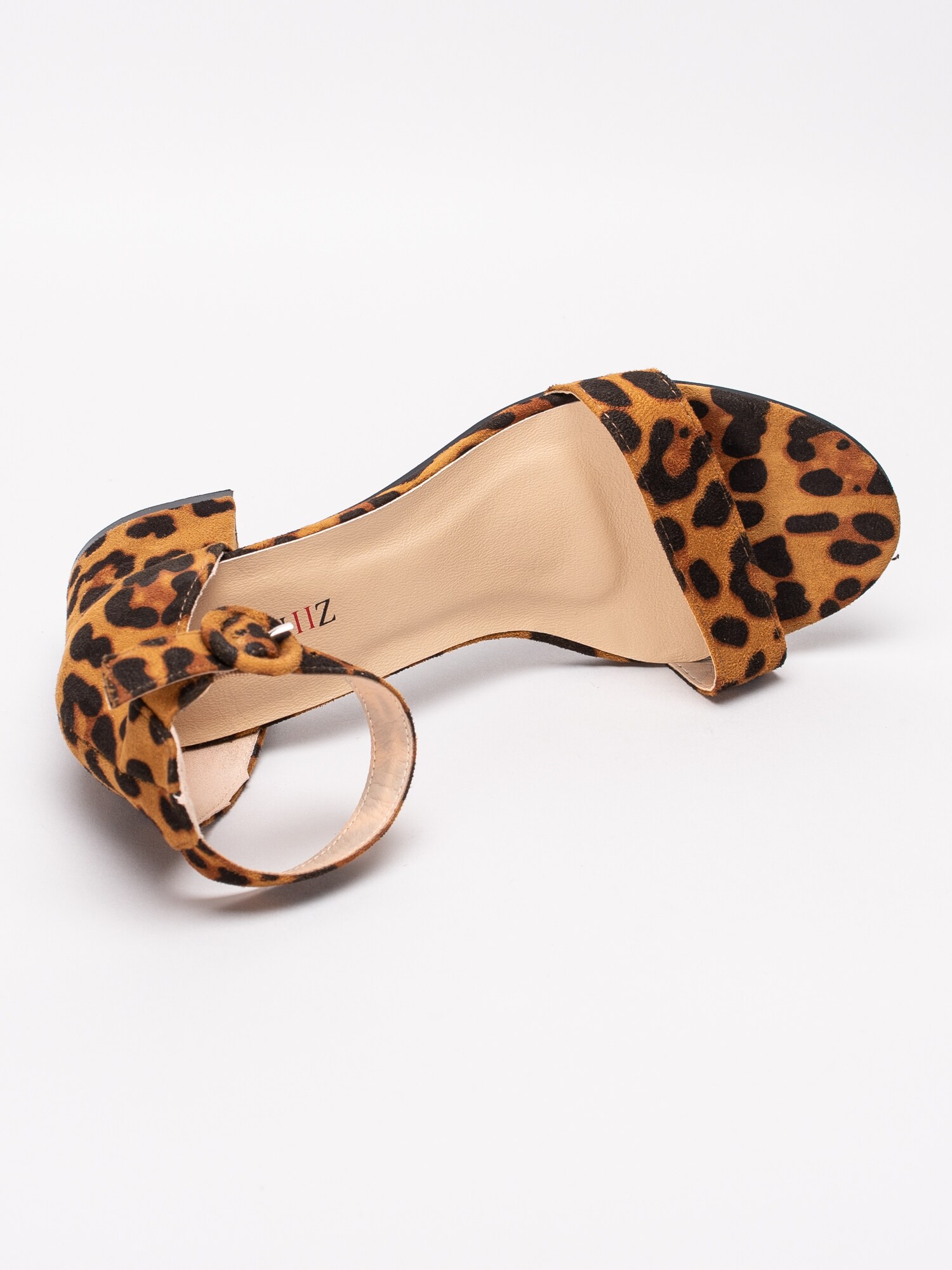 03191035 Marquiiz C7237 Leopard Print bruna leopardmönstrade sandaletter med vristrem-4