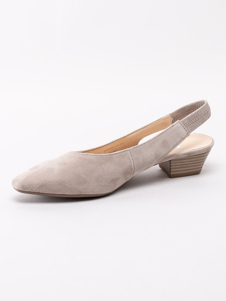 03201007 Gabor 41.530-12 Beige lågklackade pumps med slingback-2