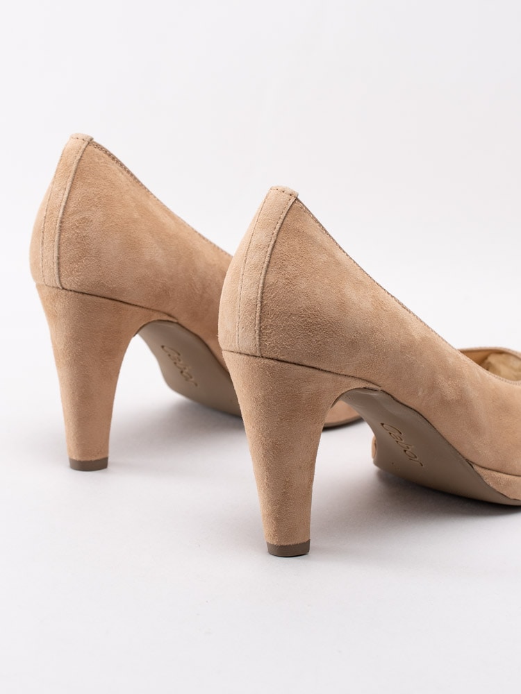 03201017 Gabor 41.470-14 Beige pumps med platå-7