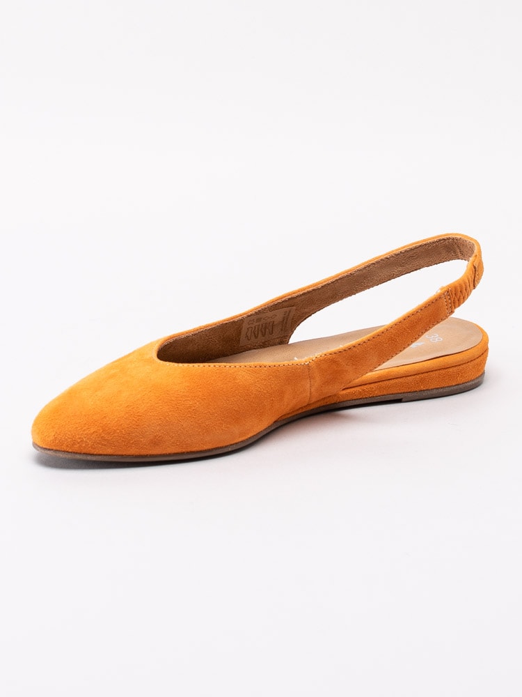 03201029 Tamaris 1-29406-24-606 Orange lågskor med slingback i mocka-2