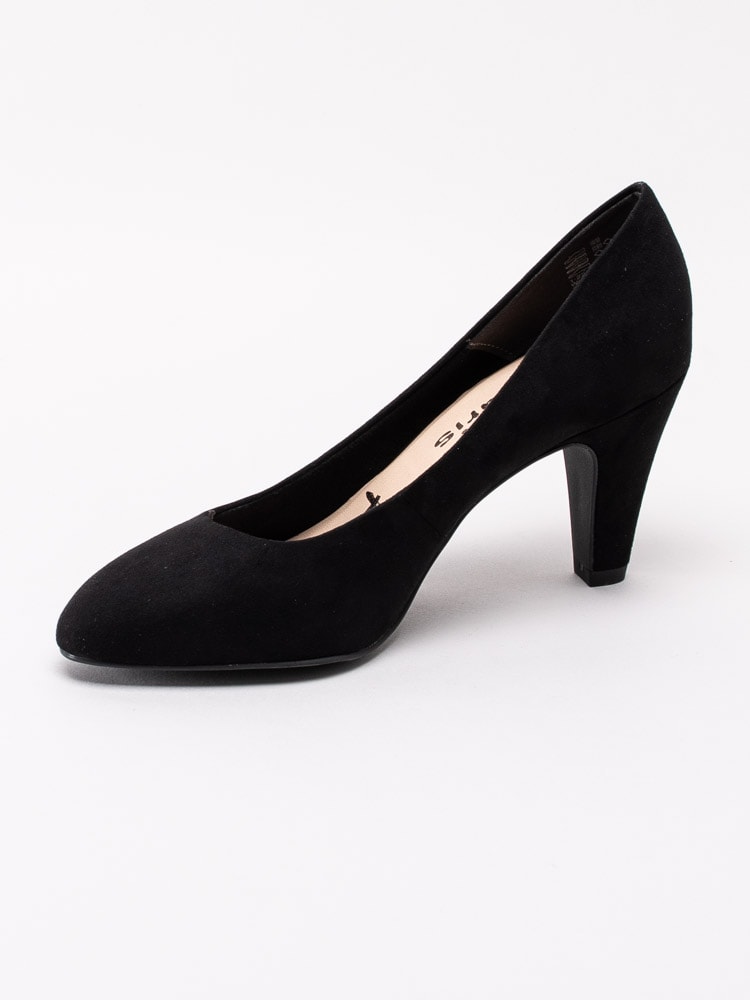 03201033 Tamaris 1-22406-24-001 svarta pumps i textilmocka-2