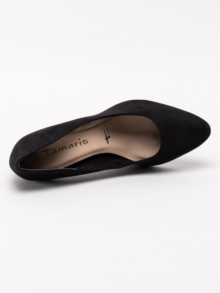 03201033 Tamaris 1-22406-24-001 svarta pumps i textilmocka-4