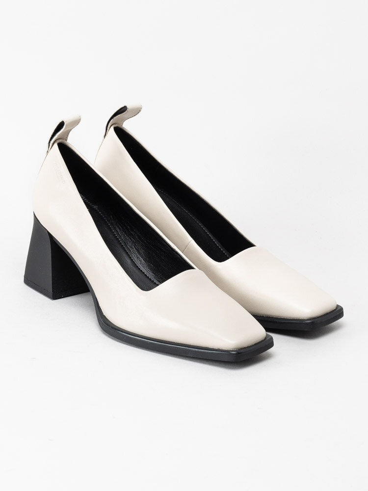 Vagabond - Hedda - Vita pumps i skinn