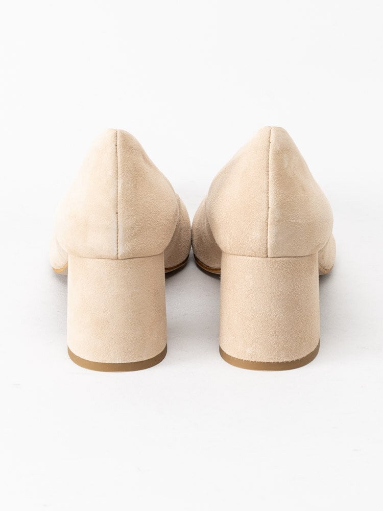 Tamaris - Beige pumps i mocka