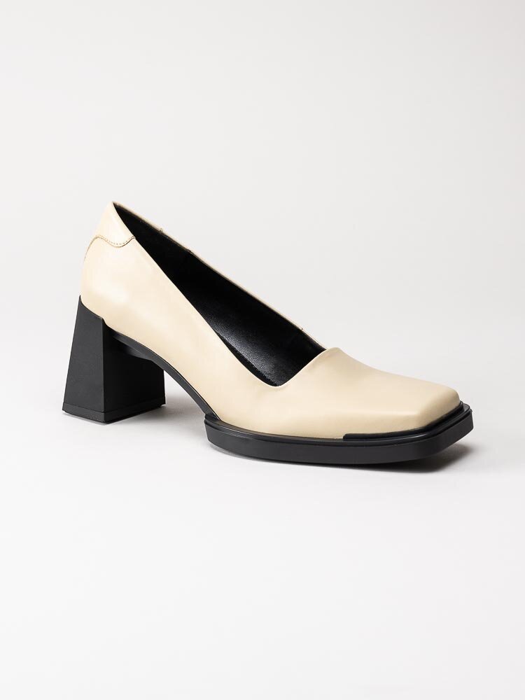 Vagabond - Edwina - Off white pumps i skinn