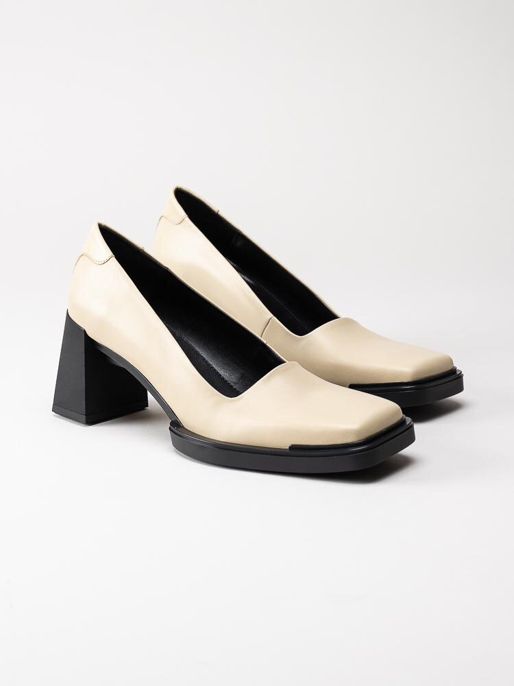 Vagabond - Edwina - Off white pumps i skinn