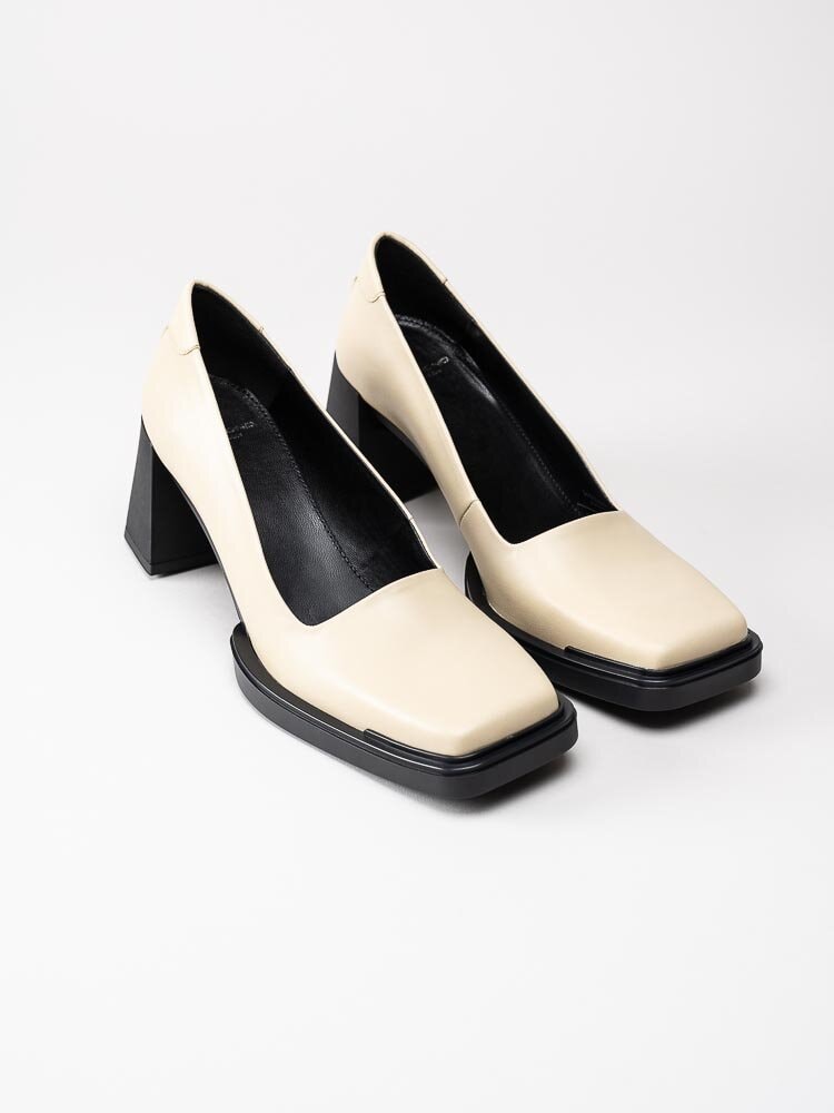 Vagabond - Edwina - Off white pumps i skinn