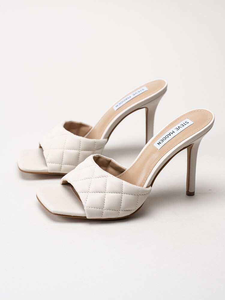 Steve Madden - Signify - Beige slip in högklackade sandaletter