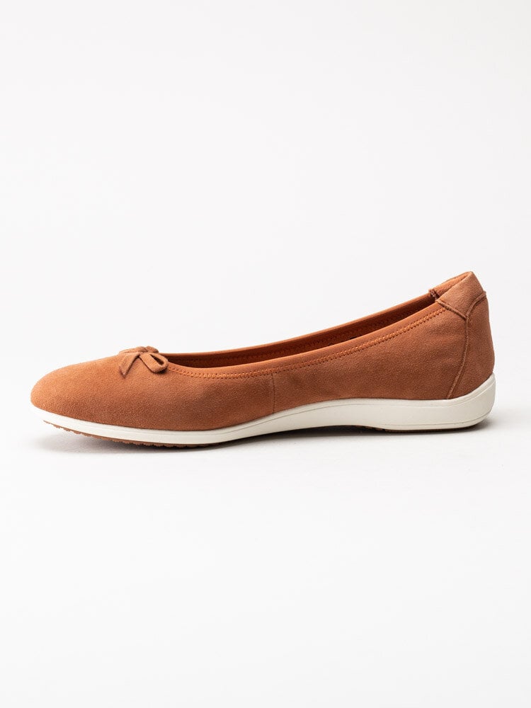 Tamaris - Orange ballerina i mocka