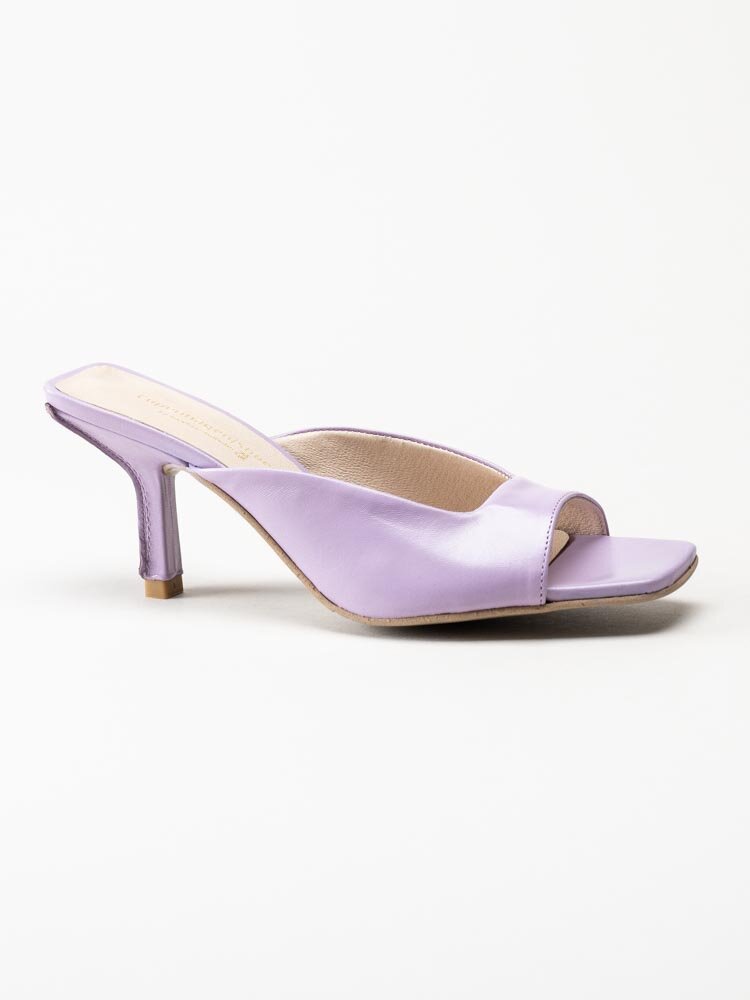 Copenhagen Shoes - Vive la Vi - Lila slip in sandaletter i skinn