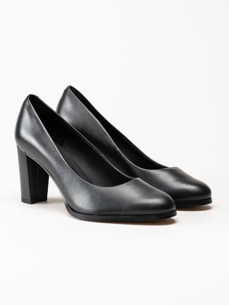 Clarks - Kaylin Cara 2 - Svarta pumps i skinn