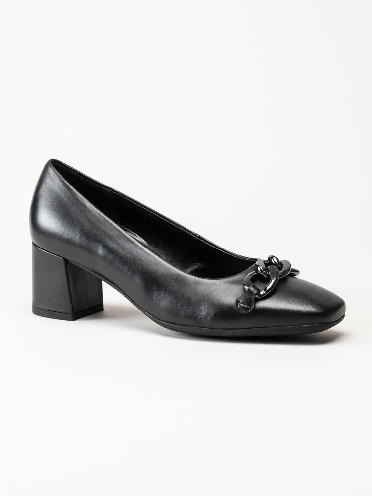 Gabor - Svarta pumps i skinn
